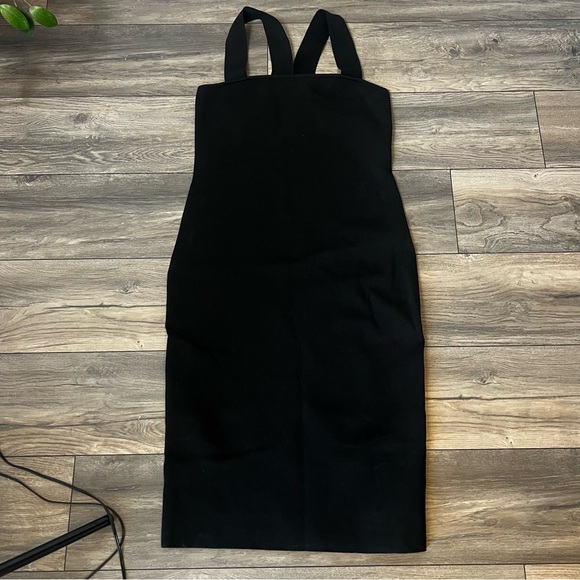 Express Body Contour Black Dress Large - Picture 5 of 14